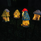 Vintage Solar Flower House Garden Light