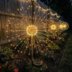 200 LED Solar Firework Garden Lights