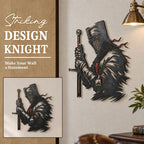 Medieval Knight Wall Decor With Gothic Armor Design