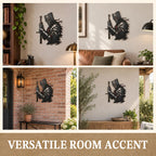Medieval Knight Wall Decor With Gothic Armor Design