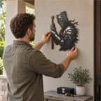 Medieval Knight Wall Decor With Gothic Armor Design