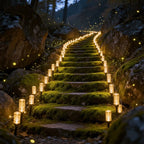 Solar Bubble Garden Stake Lights With Color-Changing LEDs