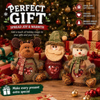 Christmas Gift Bags With Zipper Closure And Festive Designs