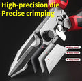 Heavy-Duty Stainless Steel Industrial Cutting Pliers – Multi-Purpose Metal Shears, Wire Cutter & Wire Stripper Tool