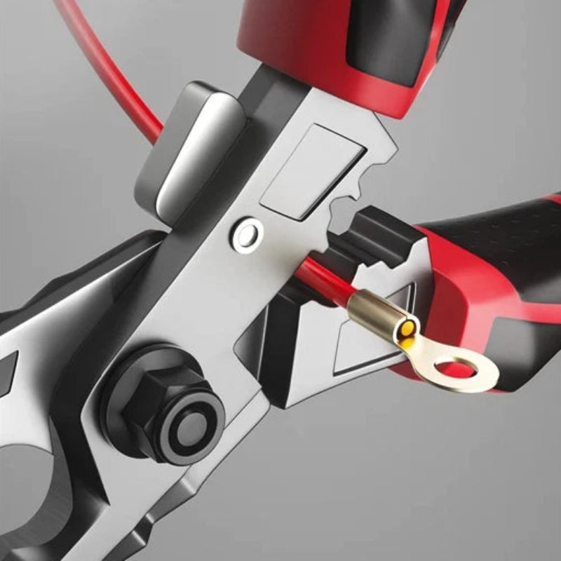 Heavy-Duty Stainless Steel Industrial Cutting Pliers – Multi-Purpose Metal Shears, Wire Cutter & Wire Stripper Tool
