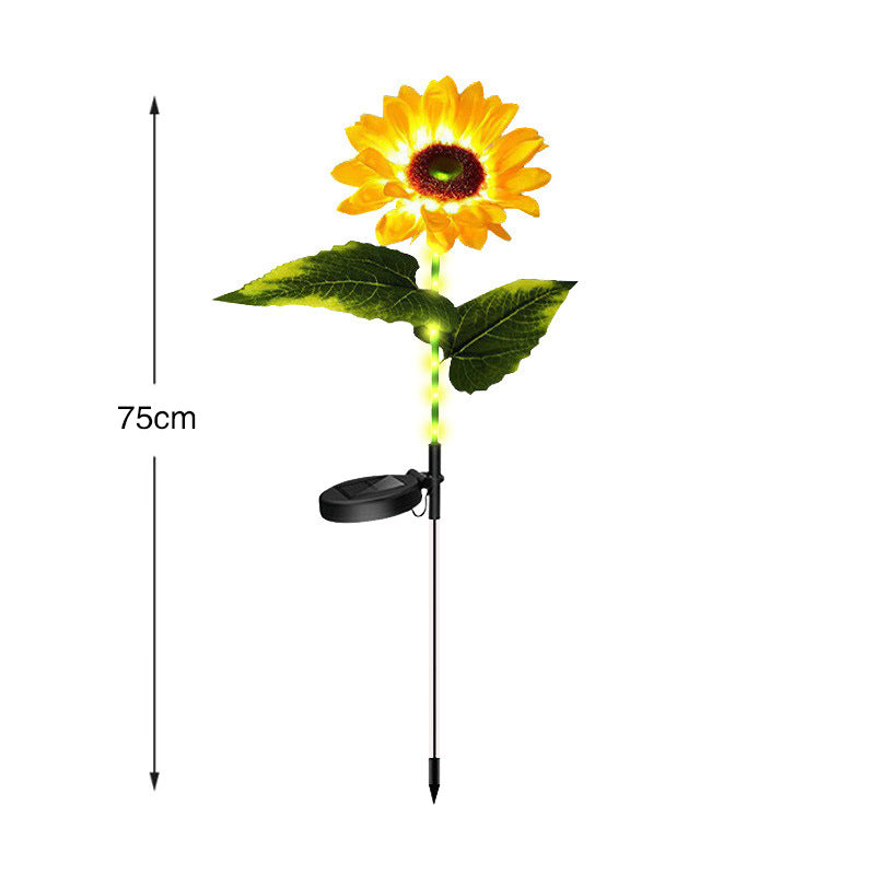 Solar LED Sunflower Garden Lights