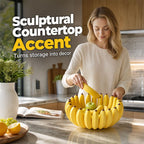 Banana Fruit Bowl – Decorative Kitchen Counter Basket & Table Centerpiece